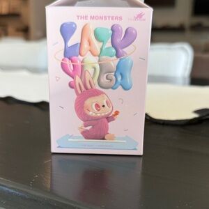 The Monsters Labubu Lazy Yoga Sweating Figure